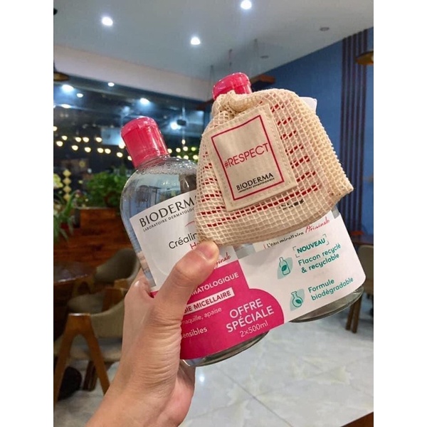 Bioderma Tẩy Trang Nội Địa Pháp- 500ml