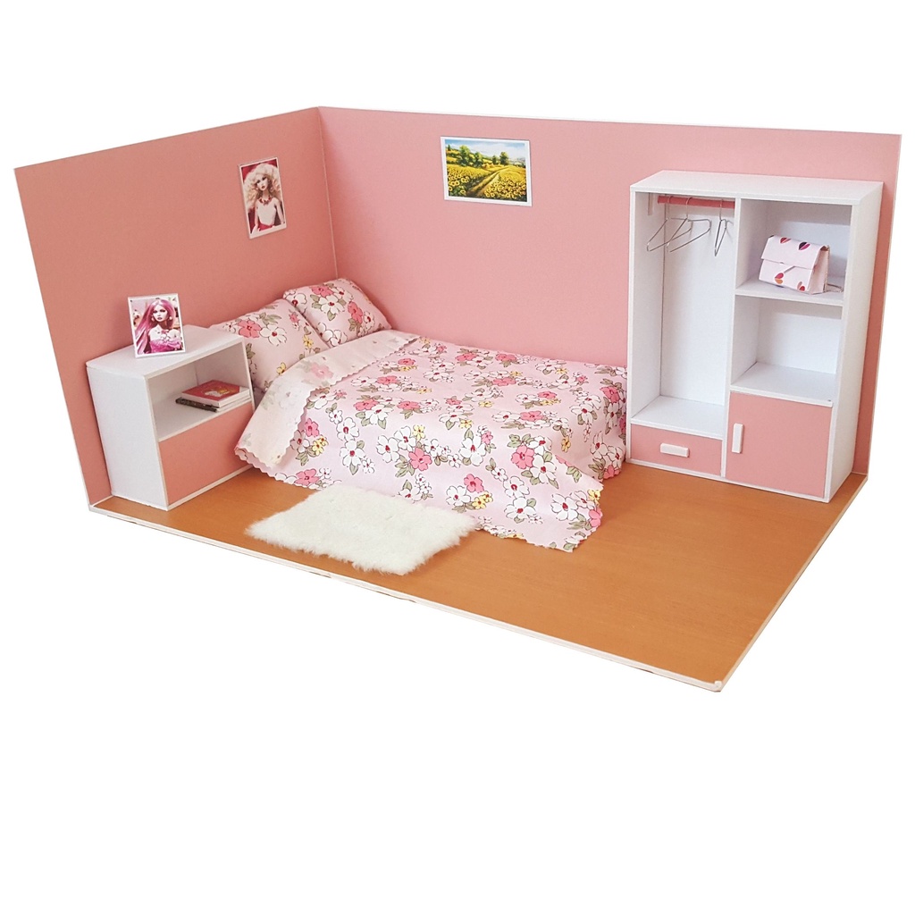 Nhà Búp Bê - Phòng ngủ Barbie