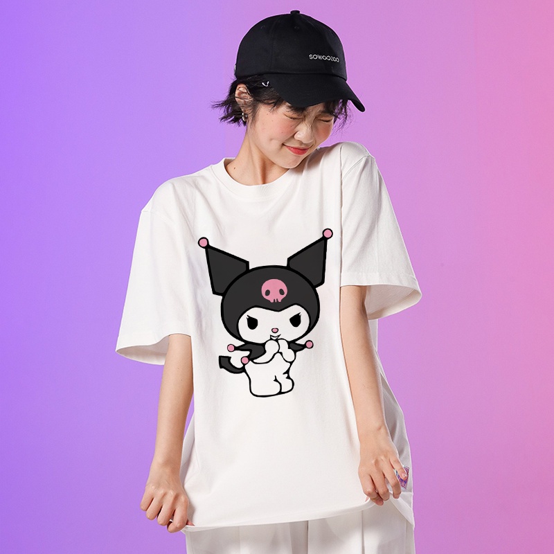 Áo Thun Kuromi Dễ Thương Unisex Nam Nữ