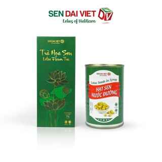 Hạt sen nước đường, trà hoa sen sấy, đv- sen đại việt
