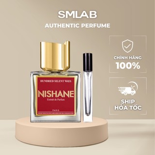 Nước hoa unisex nishane hundred silent ways dung tích 10ml ⚡hàng chính hãng⚡