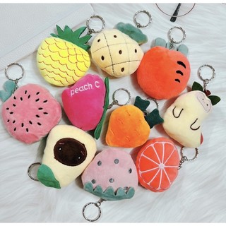 Móc khoá gấu bông mini handmade