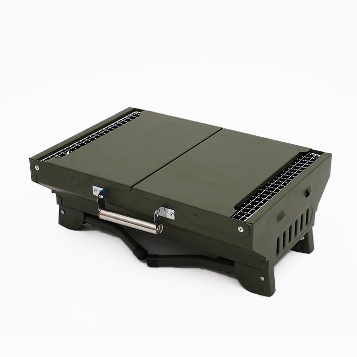 Bếp nướng than hoa gấp gọn đi Picnic du lịch tiệc BBQ dã ngoại quai xách tiện lợi | BigBuy360 - bigbuy360.vn