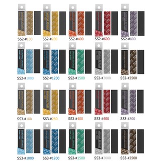 Giấy nhám xốp dspiae đánh bóng mô hình cao cấp cắt sẵn 180#-2500# 2mm-3mm-5mm ss2 ss3 ss5 1 hộp 5 cái