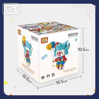 Đồ chơi lắp ráp LOZ mini mô hình chú hề 8917-8918