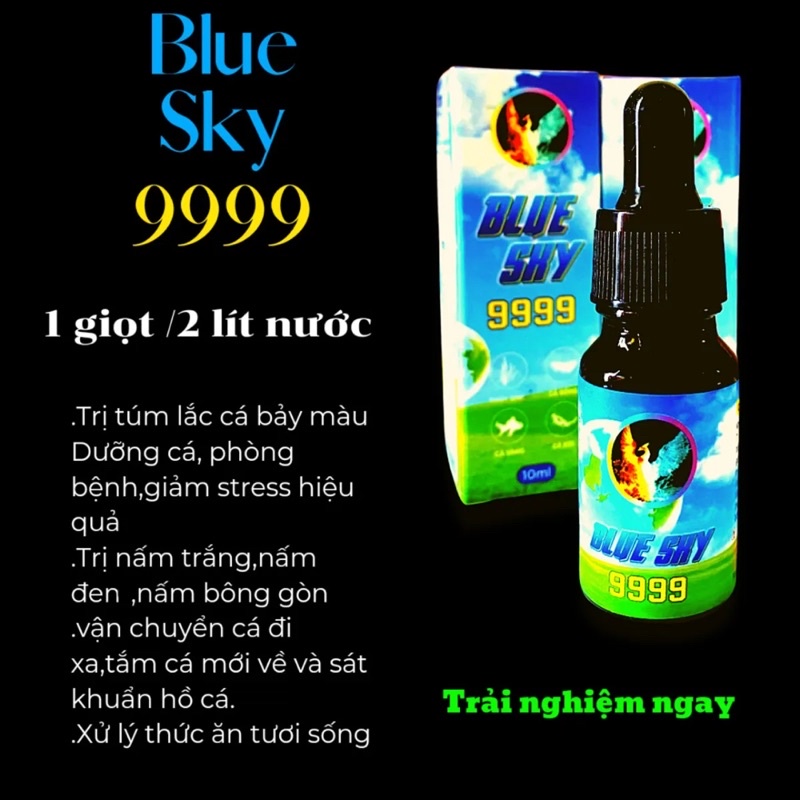 Thuốc trị nấm cho cá Blue Sky 9999 10ml hiệu quả