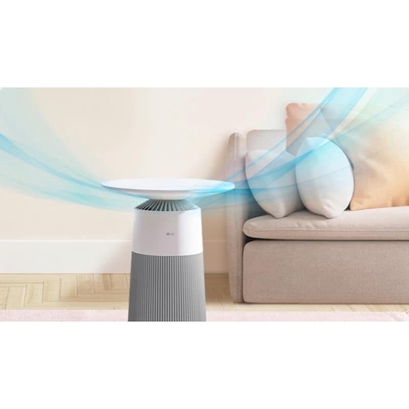 MÁY LỌC KHÔNG KHÍ LG PURICARE AS062PWHAR KÈM SẠC KHÔNG DÂY VÀ ĐÈN NGỦ