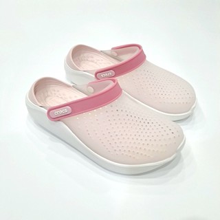 DÉP SỤC CROCS LITERIDE ĐỔI MÀU CHO NỮ MÀU Hồng phấn, chuẩn xịn, full box