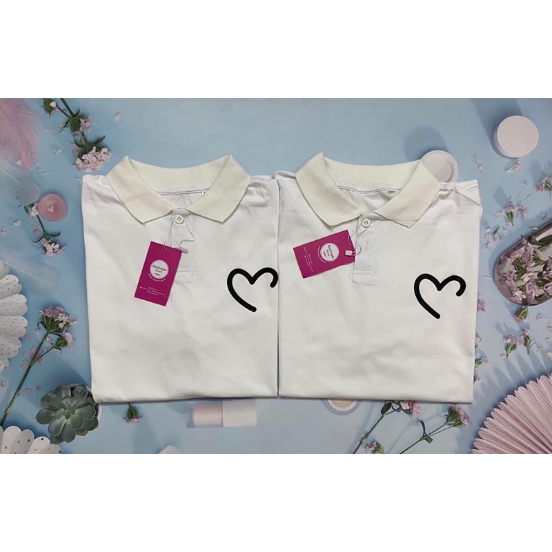 Áo polo đôi trái tim Neocouple