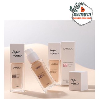  Kem nền mỏng nhẹ che khuyết điểm Lameila cung cấp độ ẩm cho da Kem nền cho da dầu kiểm soát bã nhờn lâu trôi 