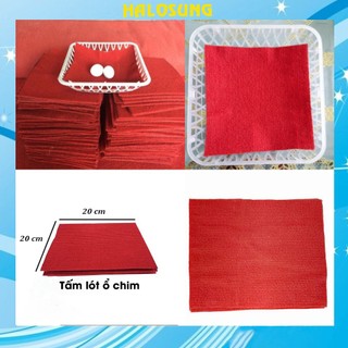 combo 10 lót ổ đẻ cho bồ câu Phụ kiện lồng chim Halosung PK35