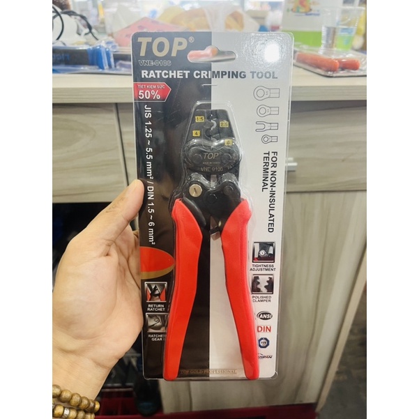 Kềm bấm cos trợ lực Top 0106
