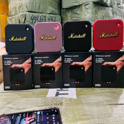 Loa Bluetooth Mini Marshall Willen Không Dây Bass Cực Mạnh Cho Điện Thoại Máy Tính Laptop Pc Cho Âm Thanh Cực Chất -TGCN