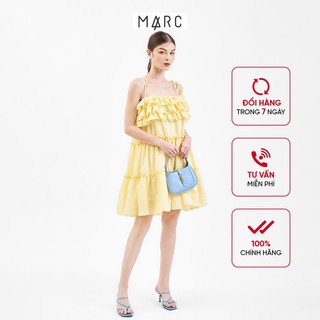 Đầm 2 dây nữ MARC FASHION form A rã tầng bèo ngực FALH06272222