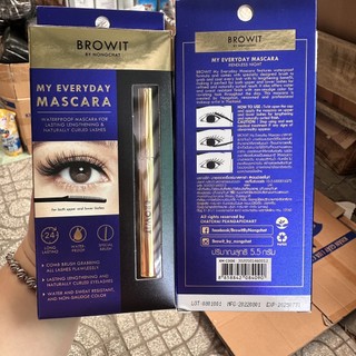 Mascara chuốt mi Nongchat Browit