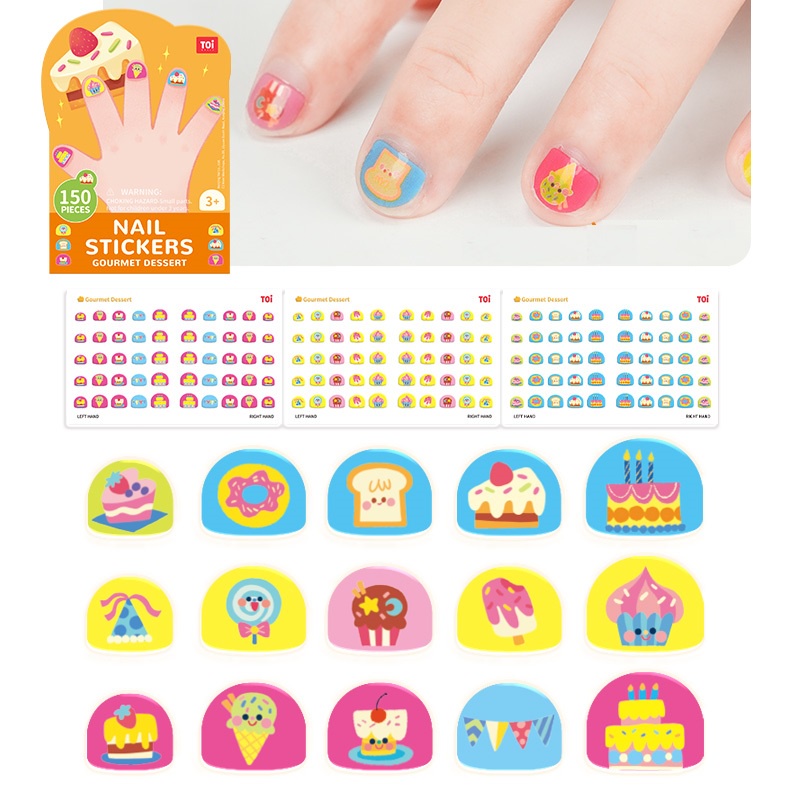 Đồ Chơi Dán Móng Tay 150PCS - TOI Nail Stickers