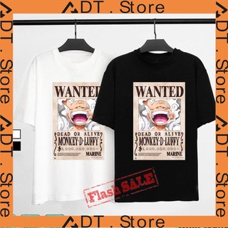 🔥Siêu Rẻ🔥Áo thun Luffy Gear 5 Wanted 3 Tỉ Beri - Lệnh Truy Nã One Piece độc đẹp