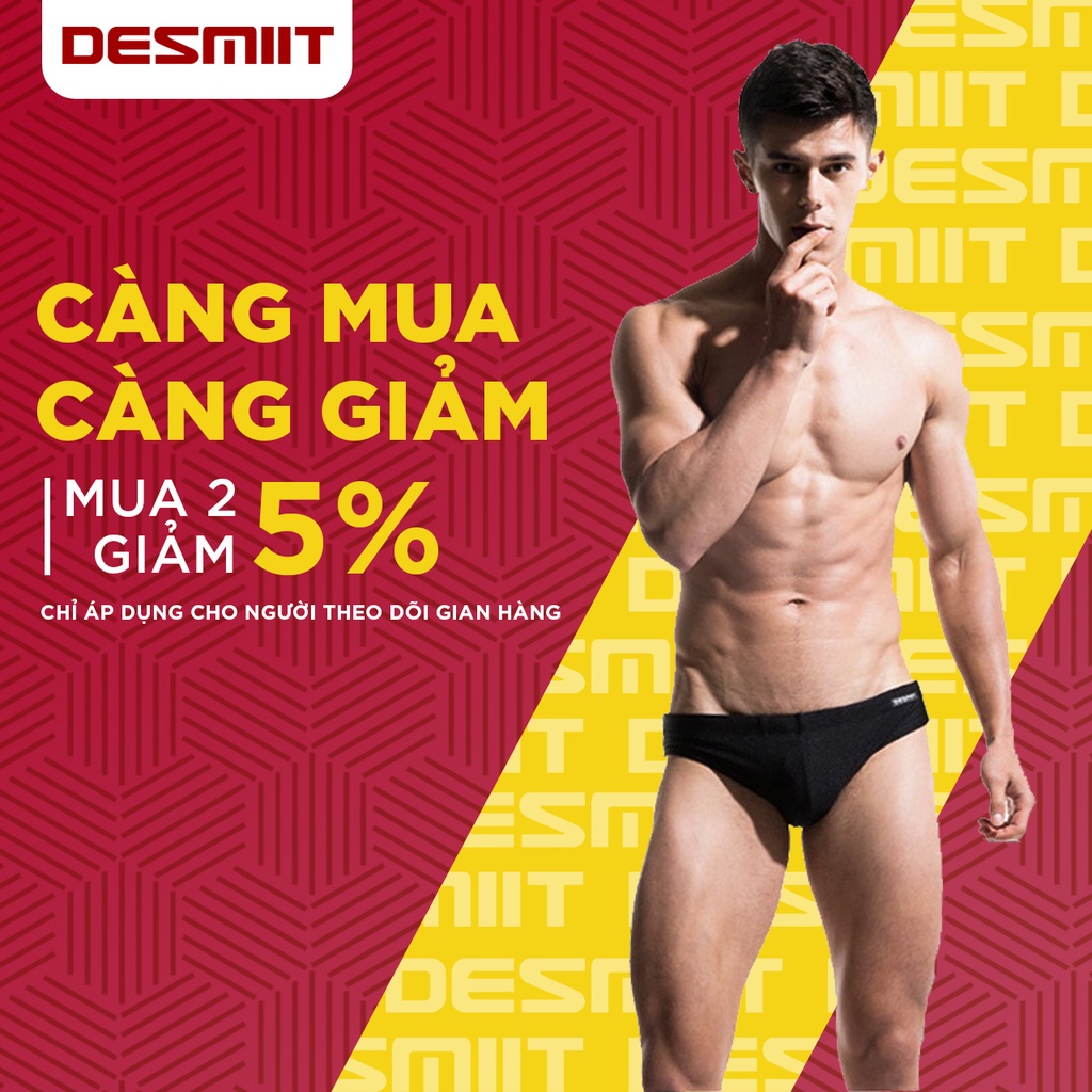 Quần Bơi Nam, Quần Tắm Nam Cao Cấp, Quần Tắm Nam Desmiit S320 - Chất Liệu Chống Thấm Nước, Mau Khô - Hàng Chính Hãng
