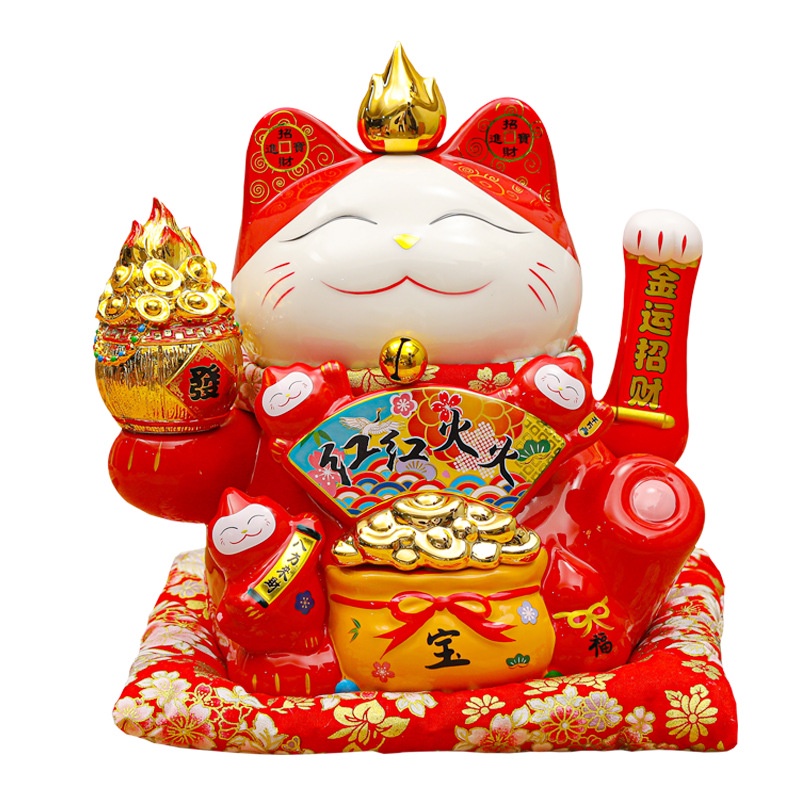 Mèo Thần Tài May Mắn Vẫy Tay Chiêu Tài Hút Lộc Bậc Nhất