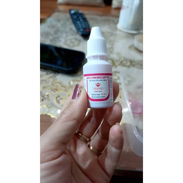 Men Tiêu Hóa Hết Ho Hen TD Spectinomycin 5% 10ml - Siro Ăn Ngon Tiêu Hóa Tốt Cho Chó Mèo