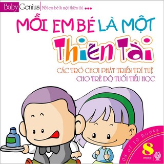 Sách - mỗi em bé là một thiên tài - tập 8