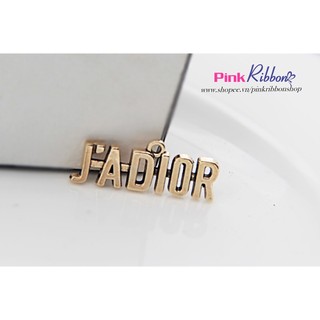 Set 2c - Charm chữ J-@-Ɗl0Ʀ dùng trang trí may mặc, phụ kiện thời trang, phụ liệu may mặc, phụ kiện tóc, DIY