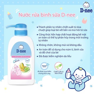 Nước rửa bình sữa D-nee