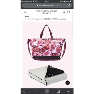 Set túi tote Victoria Secret