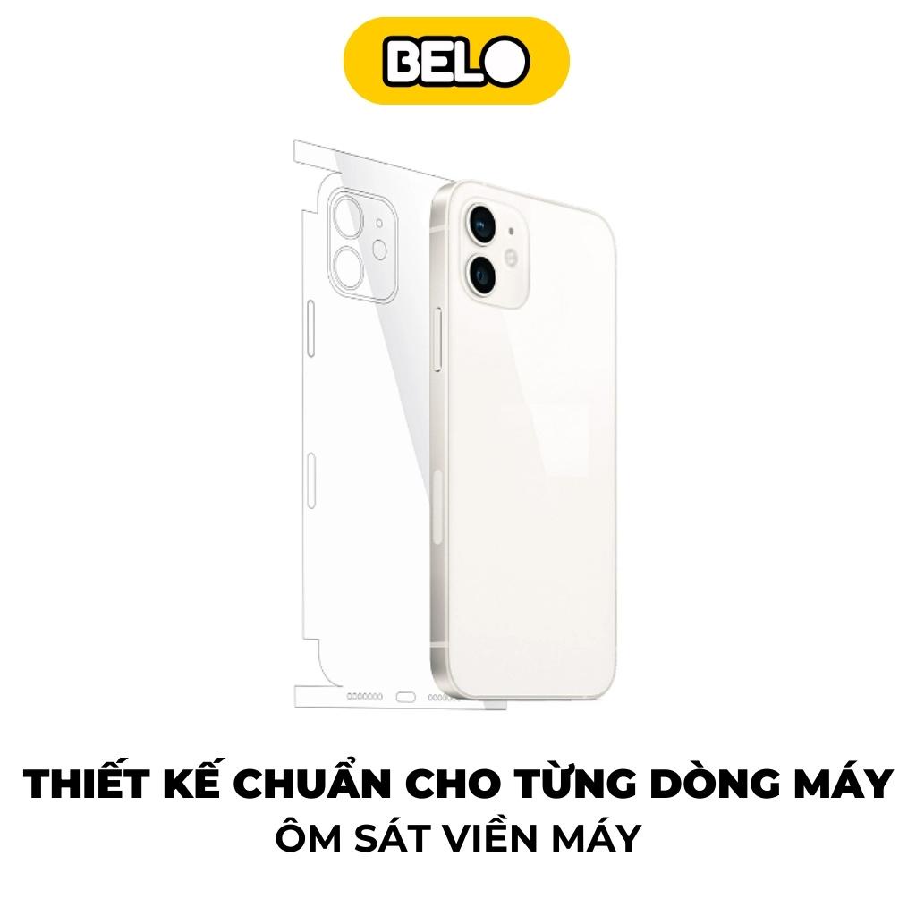 Miếng dán ppf, dán mặt sau iphone, bảo vệ mặt sau cho ip 6/6s//7/7plus/8/8plus/x/xr/xs/11/12/13/pro/max/plus/promax,belo