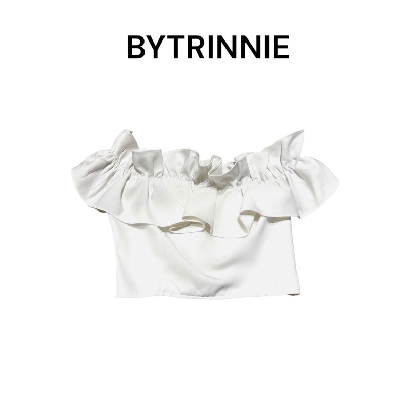 Áo trễ vai, áo bèo trễ vai tiểu thư BYTRINNIE( kèm túi giấy) | BigBuy360 - bigbuy360.vn