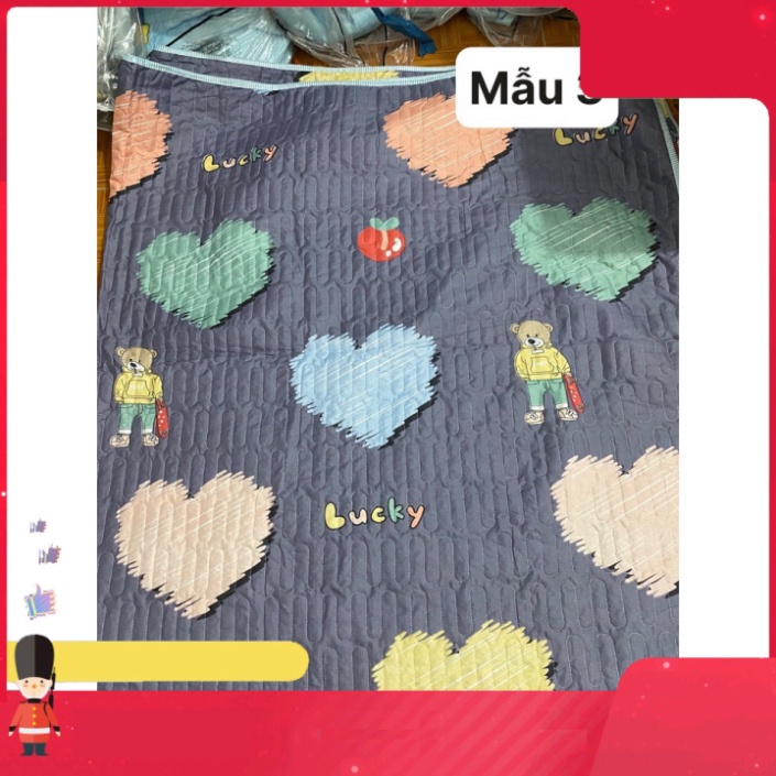 Chăn Xuân Hề-Hè Thu vải đũi trần bông 3 lớp 2023