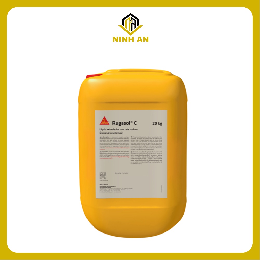 Sika Rugasol C - Can 25L - Chấ́t tạo nhám, chất ức chế bê mặt bê tông