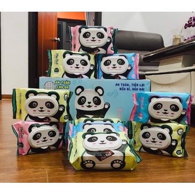 Khăn giấy ướt phú đạt 1 gói chính hãng không mùi 120 tờ