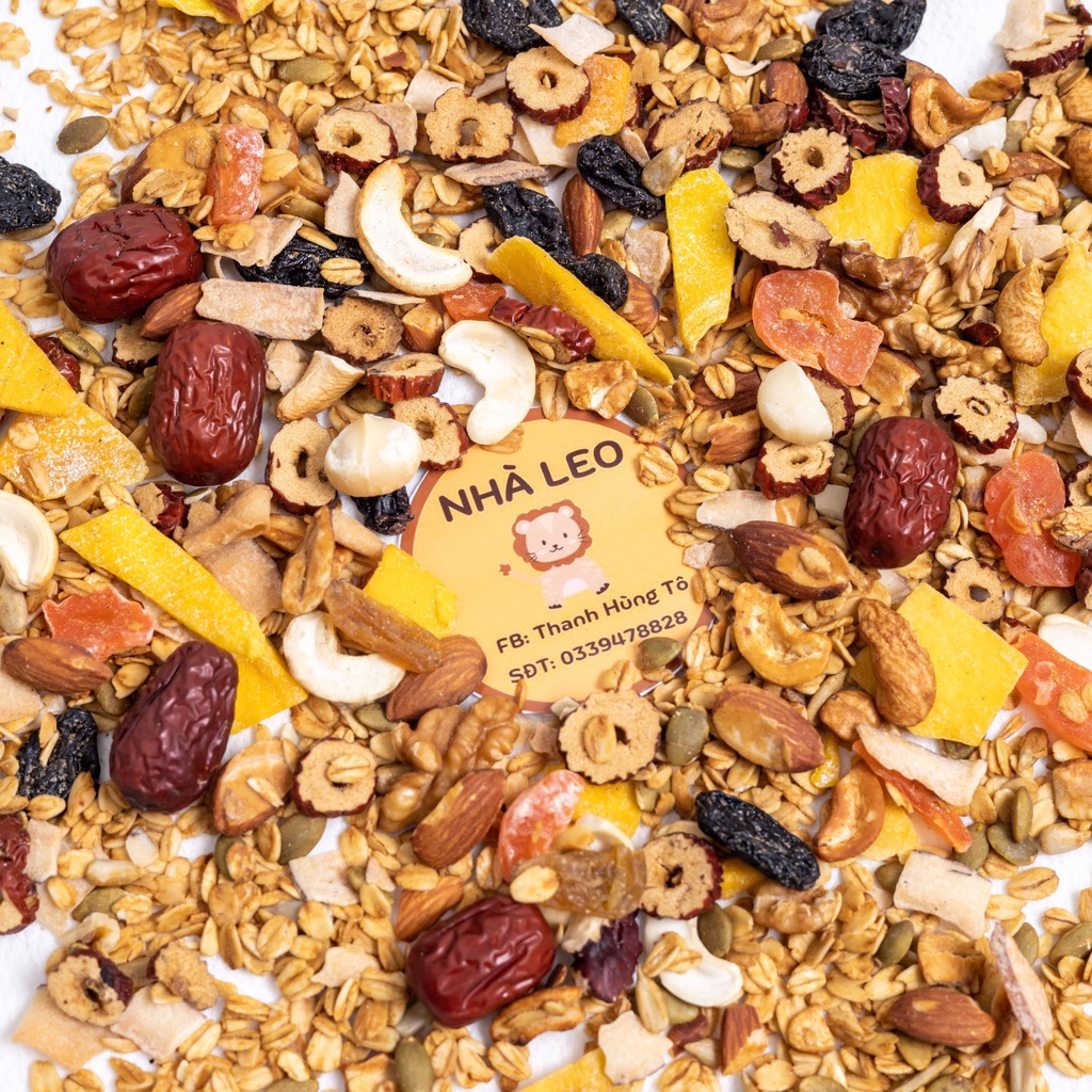 Granola 10% Ngũ cốc Nhà Leo