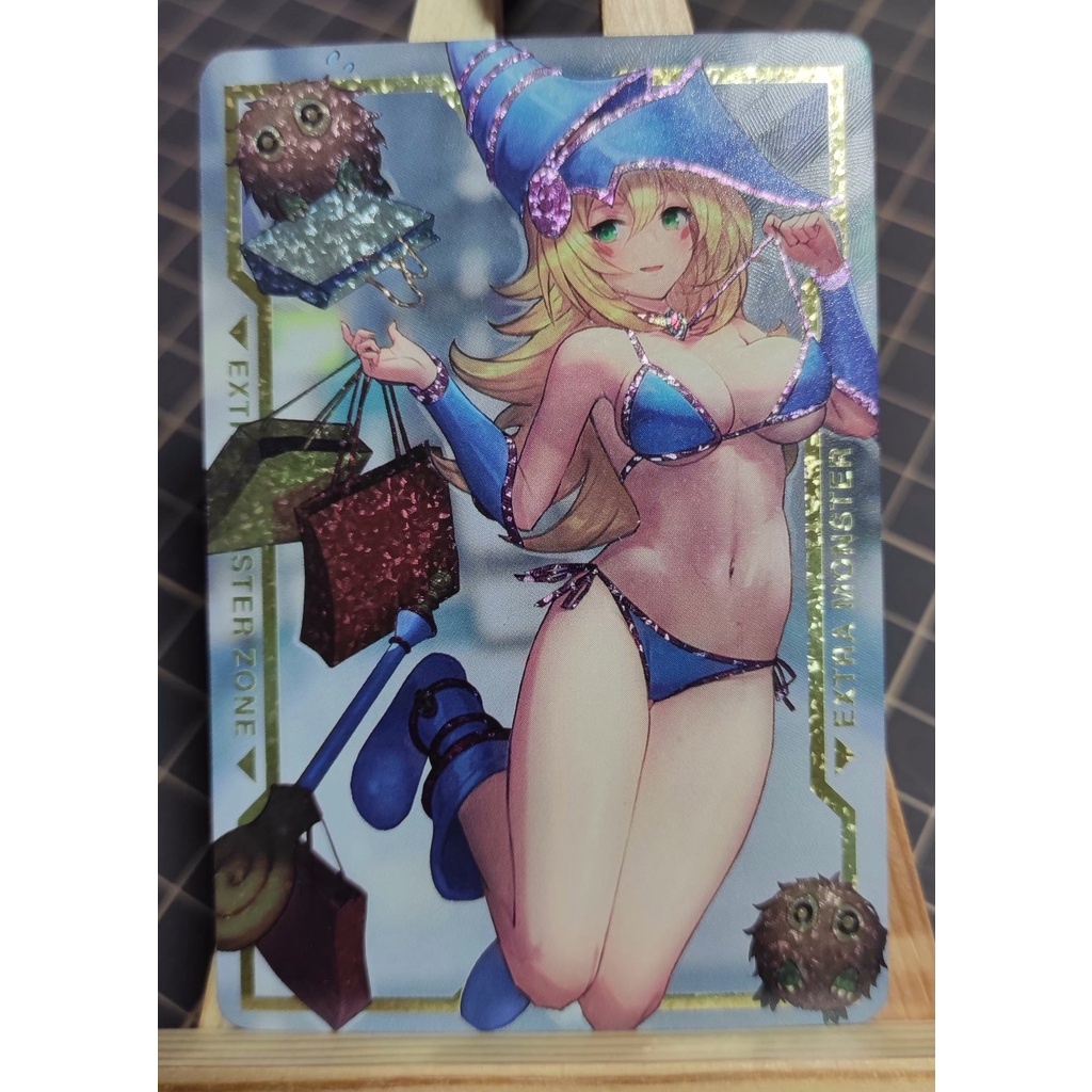 Thẻ bài Yugioh field center Dark Magician Girl- Tặng bọc nhựa bảo quản bài