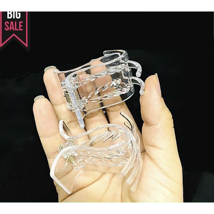 Lốc 12 chiếc cào tóc 5 răng trong, kẹp càng cua  không gãy