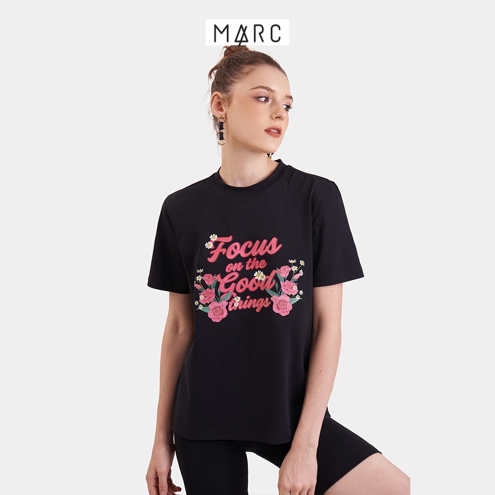 [HẾT HÀNG] Áo thun nữ MARC FASHION graphic Focus on the good things CBSH021823