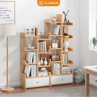 Kệ sách đứng hình cây đa tầng phong cách Nordic thương hiệu ILUMIA - GP171