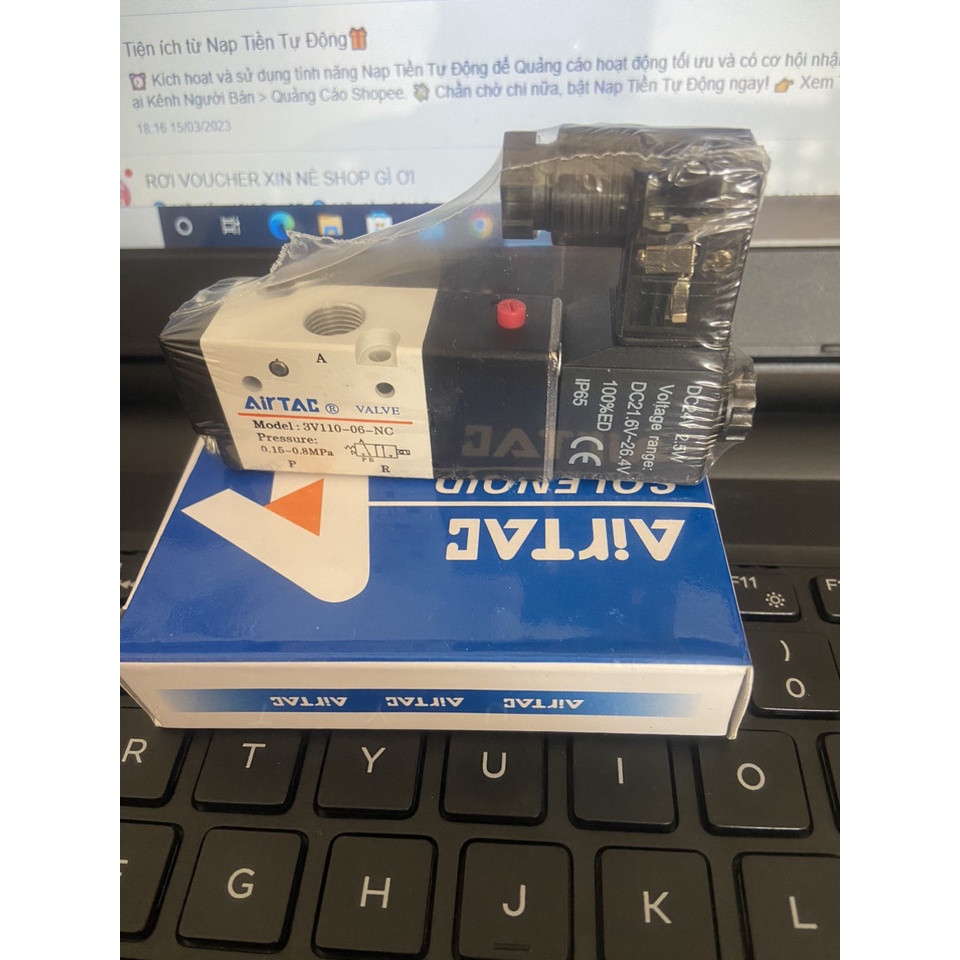 Van điện từ khí nén AIRTAC 3V110-06
