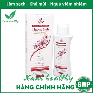 Gel vệ sinh phụ nữ Hương Linh - chiết xuất lá trầu không, lô hội  khử mùi kháng khuẩn hết viêm nhiễm hiệu quả - 100ml