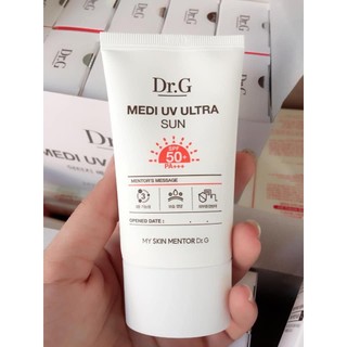 Kem chống nắng DR.G màu đỏ