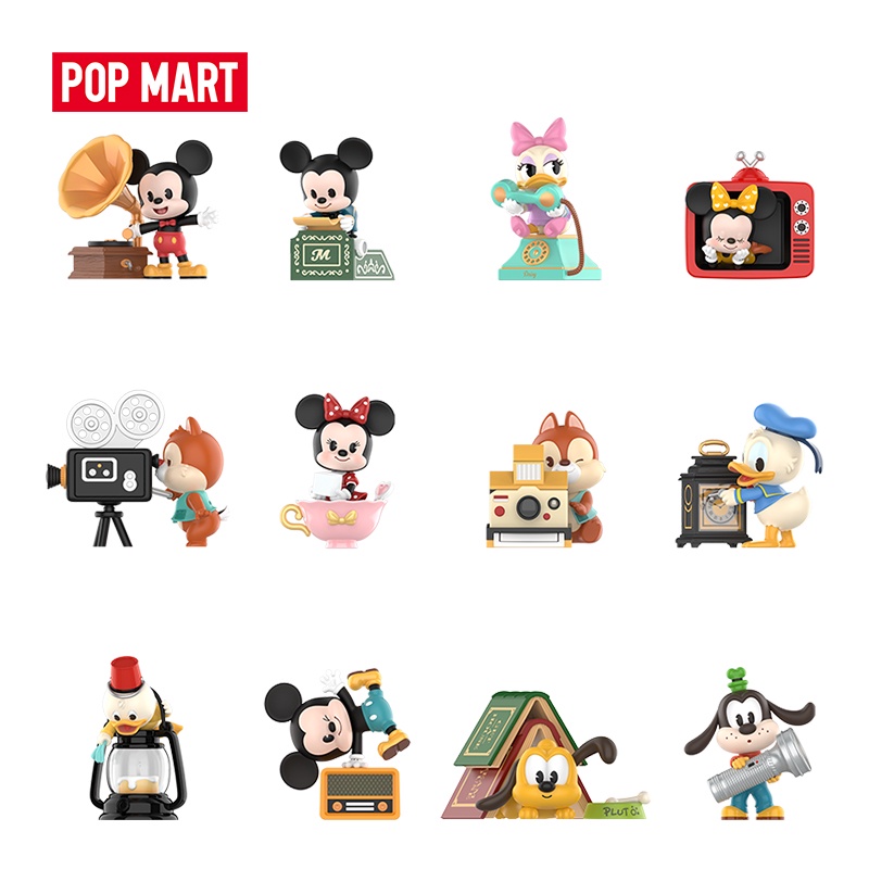 POP MART Disney Mickey And Friends The Ancient Time Series Nhân Vật Disney Và Những Người Bạn