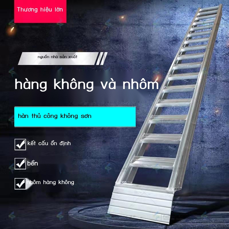 Con voi đích thực thương hiệu hợp kim nhôm máy xúc gặt đập xe nâng giàn khoan đào kéo quay canh tác thang mã hóa bàn đạp