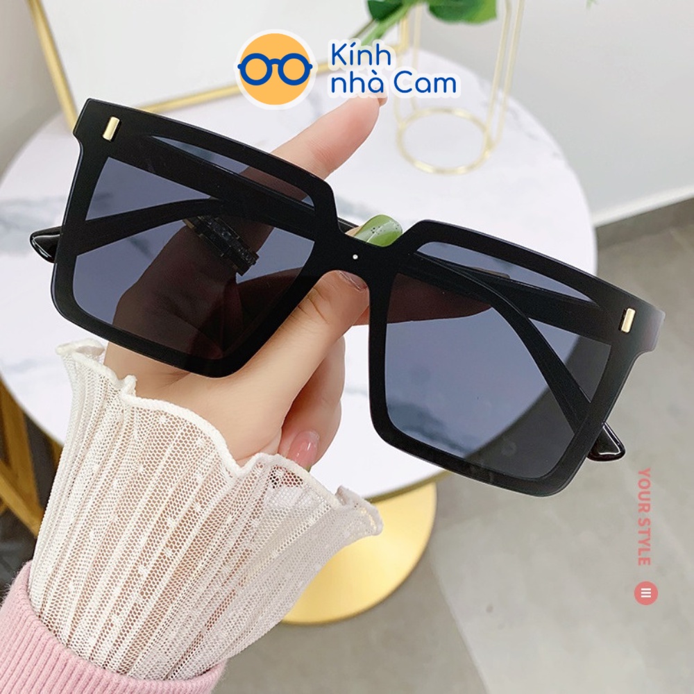 Kính Râm Thời Trang, Kính Mắt Chống UV400 Phong Cách Unisex Thời Trang Hàn Quốc Nam Nữ FERADO