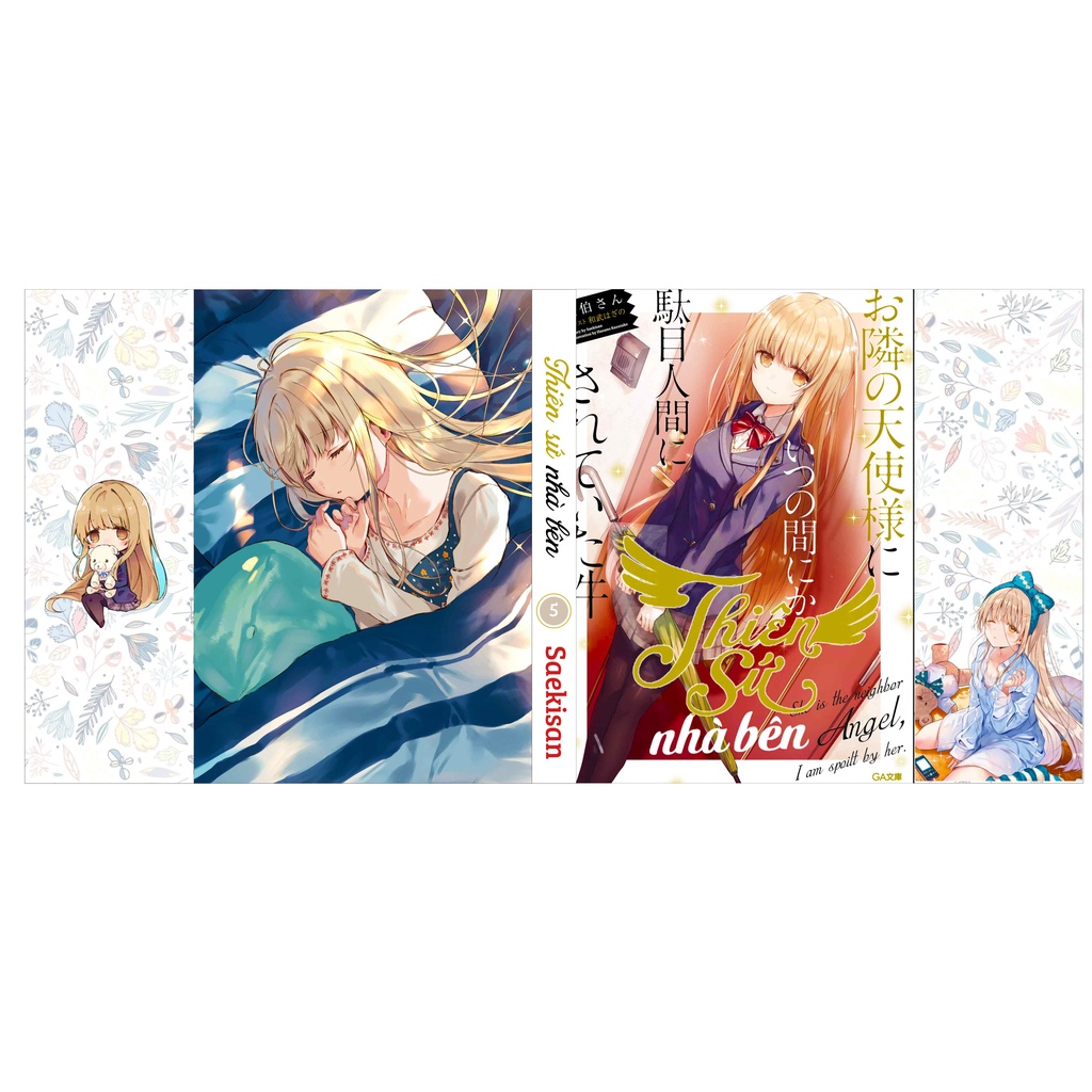 Bìa LightNovel Thiên Sứ Nhà Bên