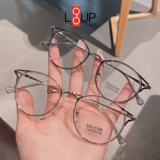 Gọng kính cận mắt mèo Liup eyewear chất liệu kim loại phù hợp nhiều khuôn mặt 90029