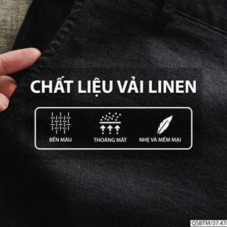 QUẦN SHORT LINEN BASIC FABRIC FORM SLIMFIT-37.478- BTM Studios