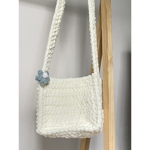Túi len đeo chéo Handmade