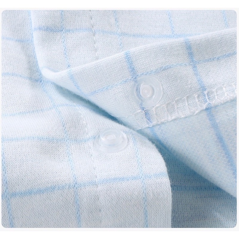 Body chip dài tay cho bé trai, bé gái, 100% cotton, hàng xuất khẩu cao cấp