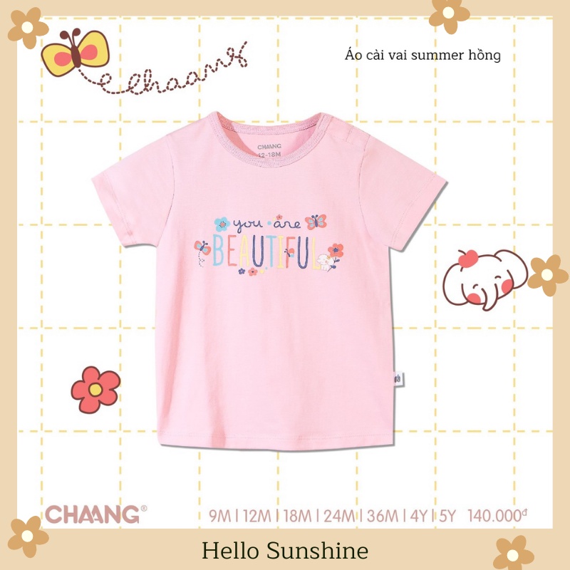 Áo phông cộc tay Chaang